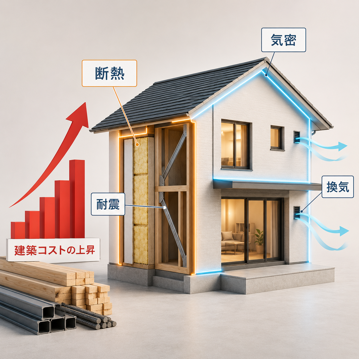 「住宅ローン50年時代!? 金利上昇と家づくりの変化」|叶